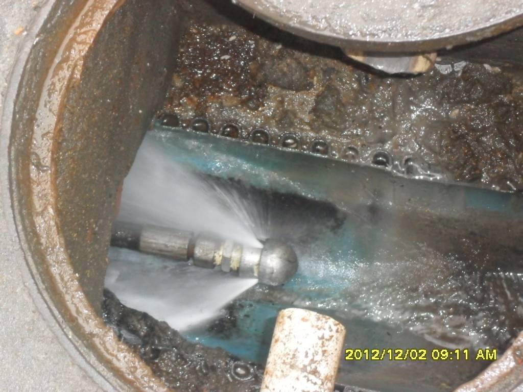 卢市镇污水管道高压清洗