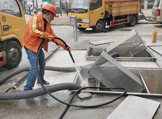 卢市镇隔油池清理